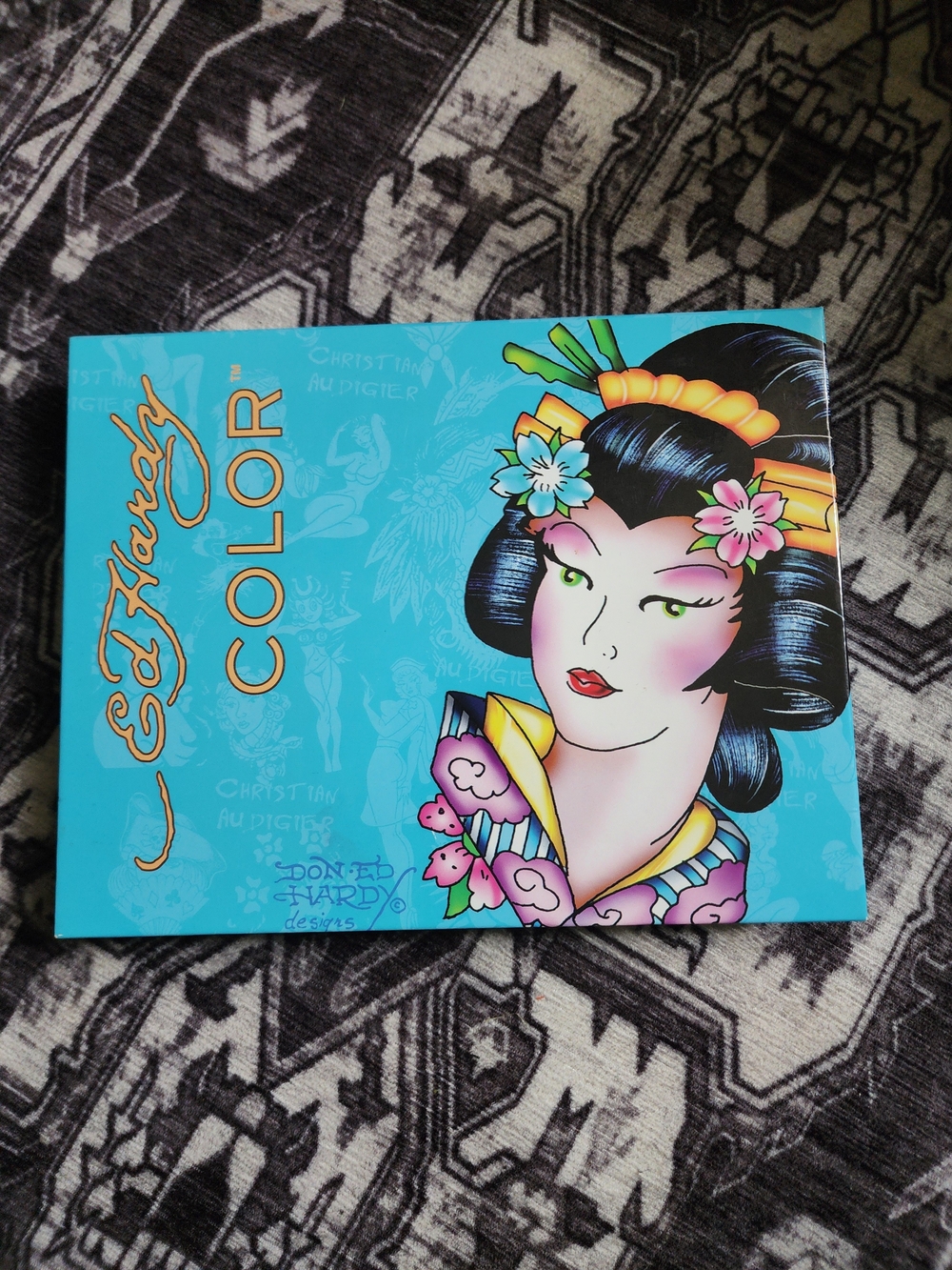 Vintage Ed Hardy Makeup Palette